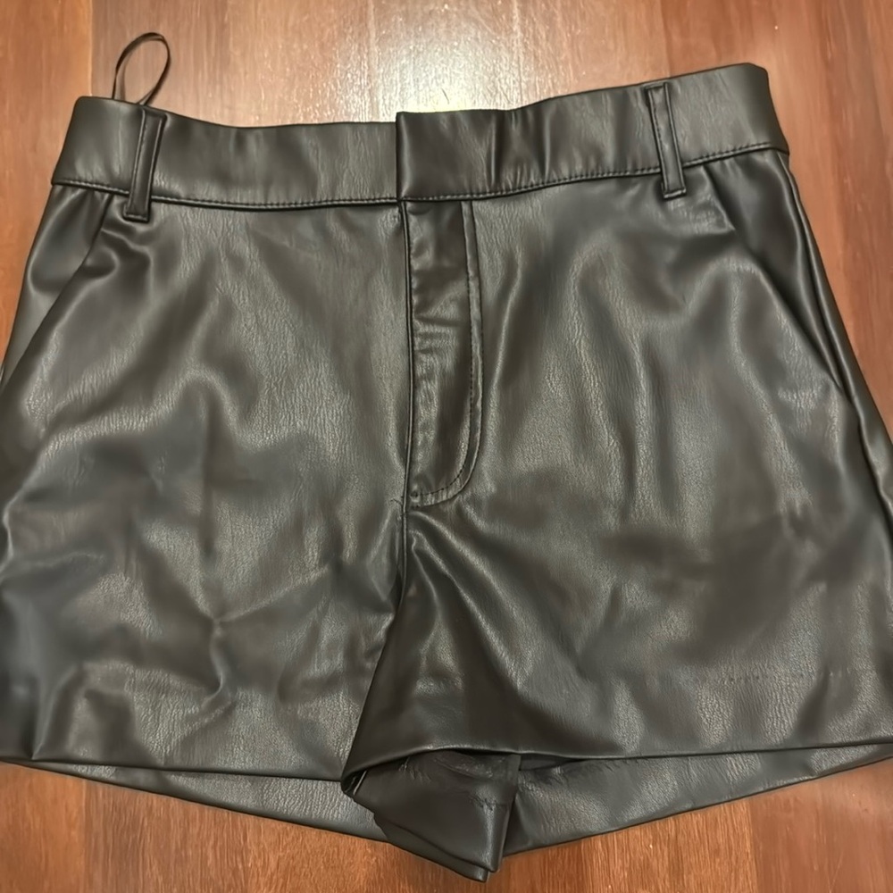 Zara size small leather shirts. Like new